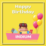 Indium Birthday Surprise