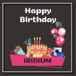 Iridium Birthday Surprise