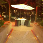 Lavish Pooolside Dining at Le Méridien