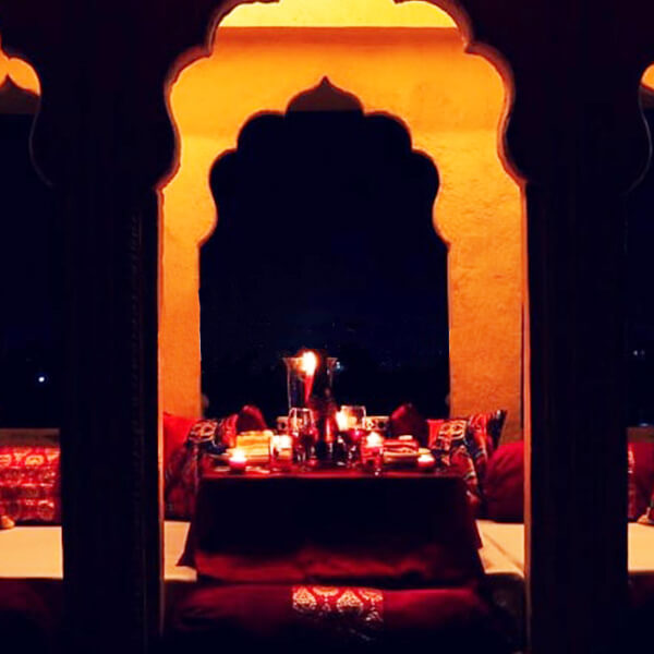 Majestic Baradari Candle light Dinner