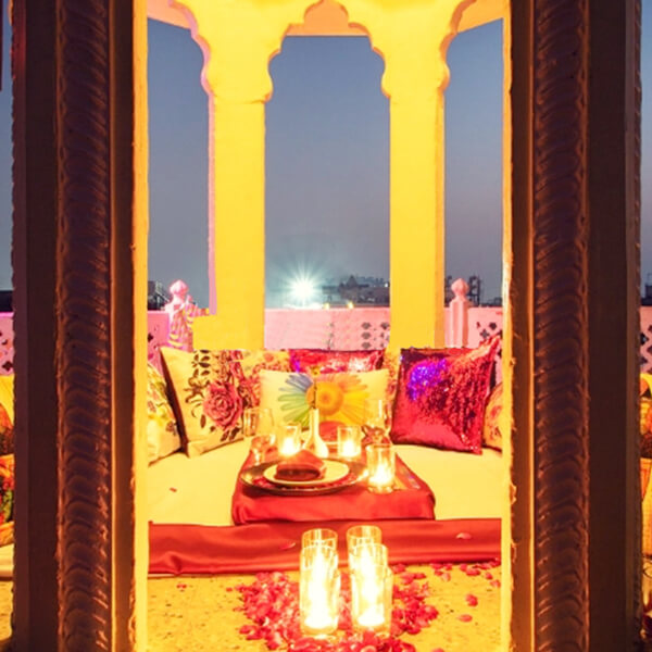 Majestic Baradari Candle light Dinner