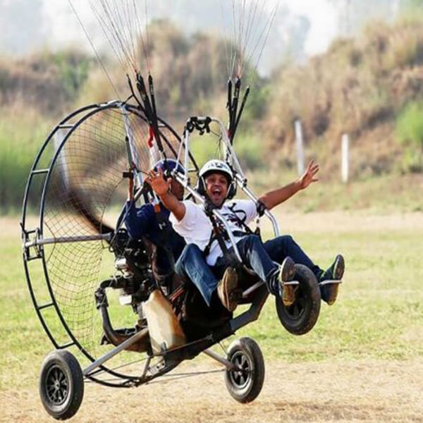 Paragliding with Flying Bike