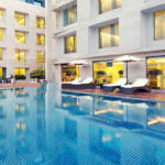 Plush Poolside Candle Light Dining at Sheraton