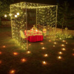 Romantic Fairy Tale Cabana Dinner