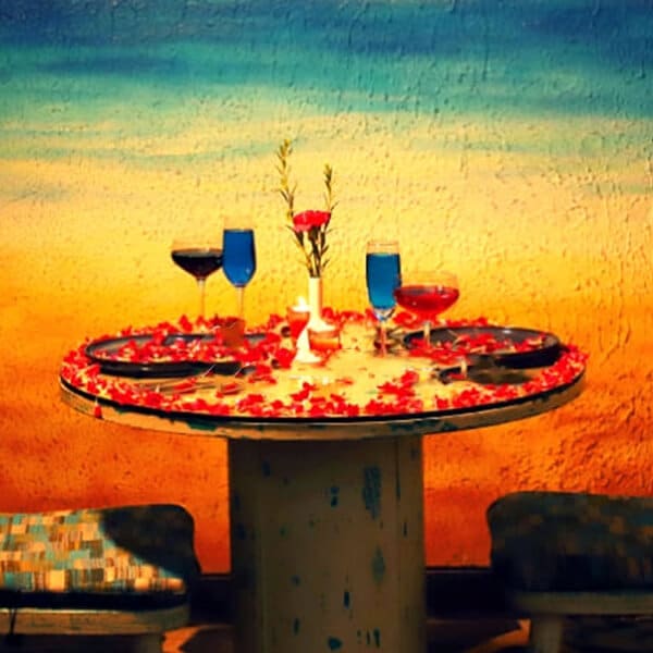 Sand Beach Themed Candlelight Dinner