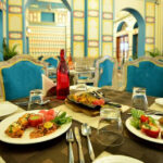 Swanky Indoor Dining at Nirbana Palace