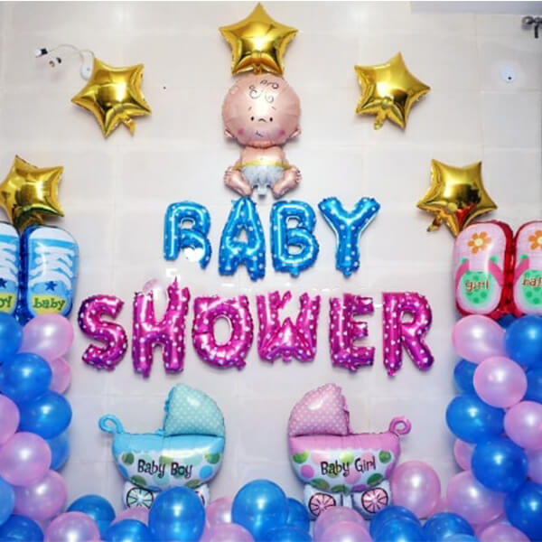 Vibrant Baby Shower Surprise