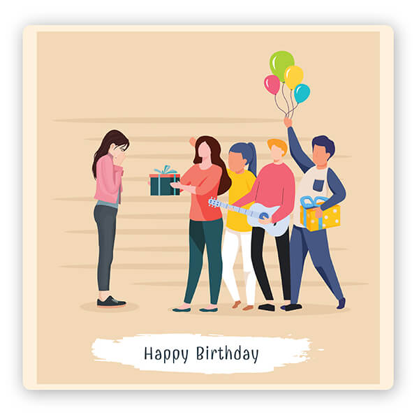 Hyderabad Birthday Surprise