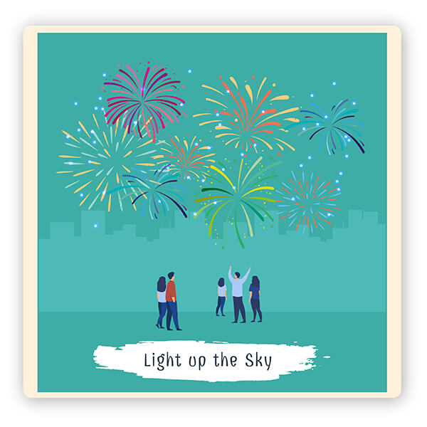 Mumbai light up the sky