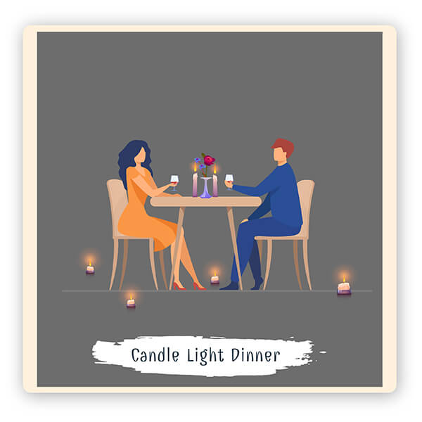 Pune candle light dinner