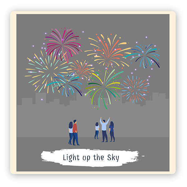 Pune light up the sky