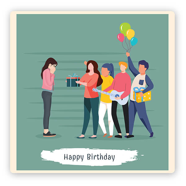 delhi birthday surprise