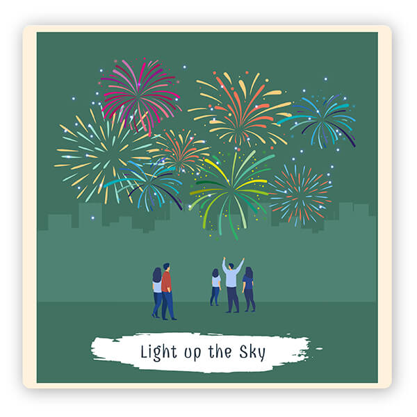 delhi light up the sky