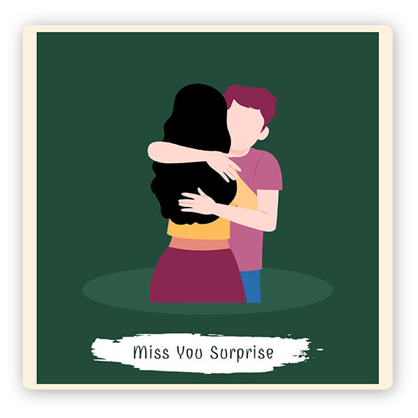 delhi miss you surprise