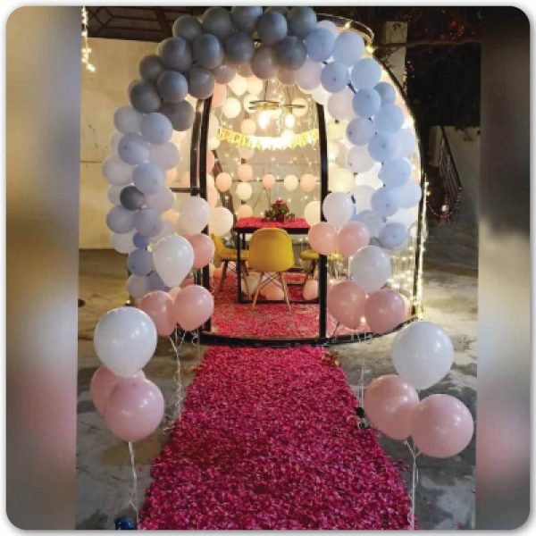 Decoration Dome Candle Light Dinner