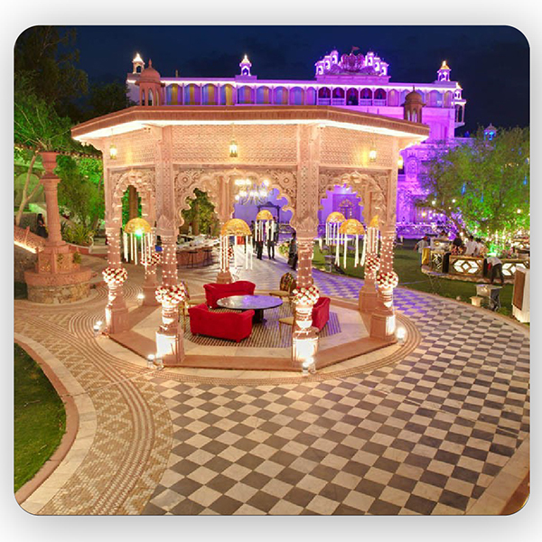 Eotic Dining at Lohagarh Fort Resort Jaipur