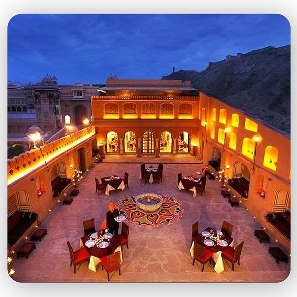 Private Terrace Candlelight Dinner at Hari Mahal Jaipur