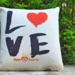 Love Abstract Cushion