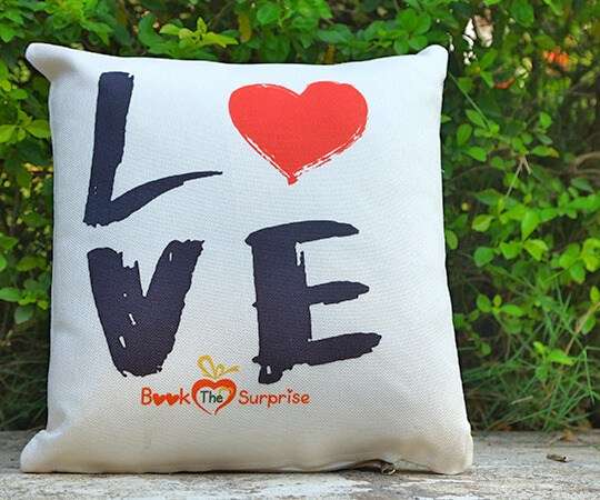 Love Abstract Cushion
