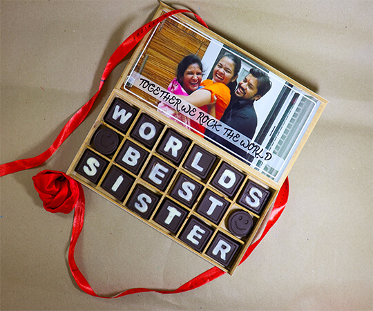 Chocolate Gift for Sister