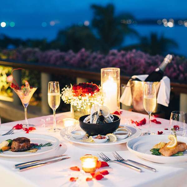 Enchanting Candle Light Dinner