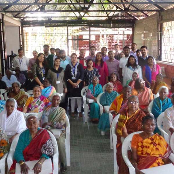 Surprise Visit to Old Age Home