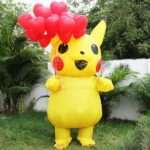 Pikachu with Balloon Surprise